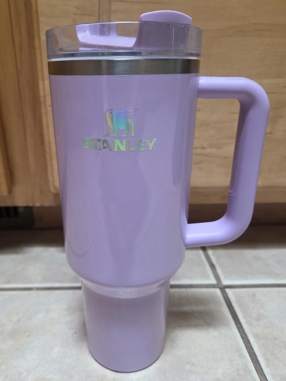 Stanley Lavender Gloss Travel Mug with Handle 40 Oz - Picture 1 of 5